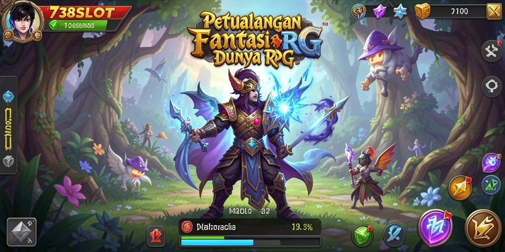 Tampilan gameplay 738SLOT yang menegangkan dan imersif.