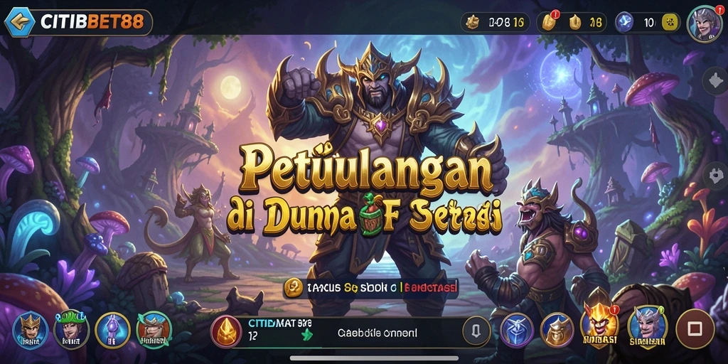 Gameplay utama CITIBET88 menampilkan petualangan penuh aksi dan keajaiban.