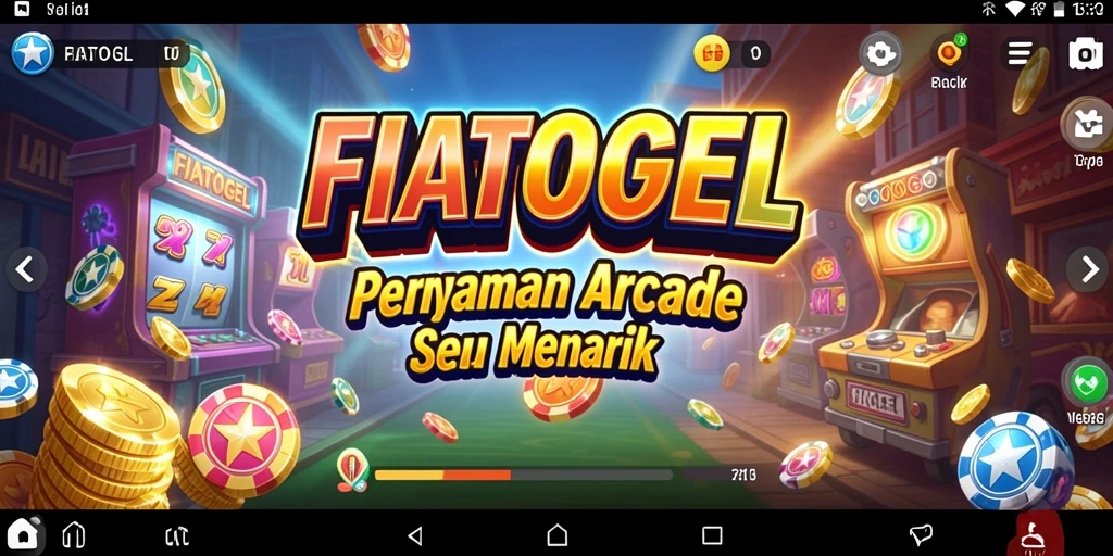 Tampilan menarik dari gameplay menantang di FIATOGEL.