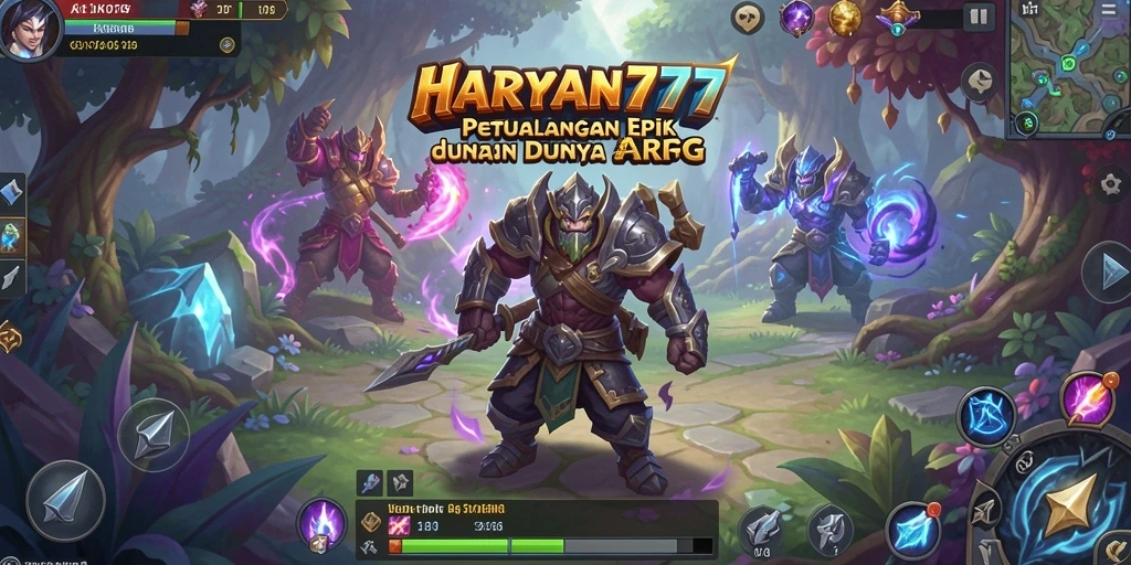 Tampilan gameplay intens dari HARAPAN777 yang memikat.