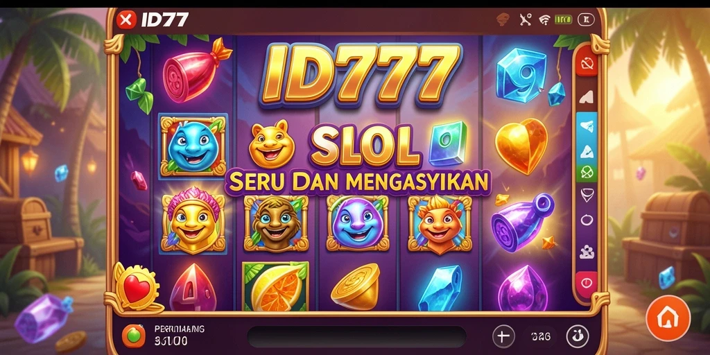 Screenshot ID777 menampilkan gameplay Slot yang menarik.