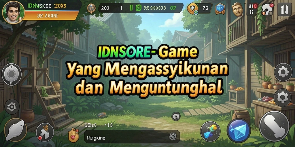 Tampilan gameplay IDNSCORE yang menarik dan menghibur.