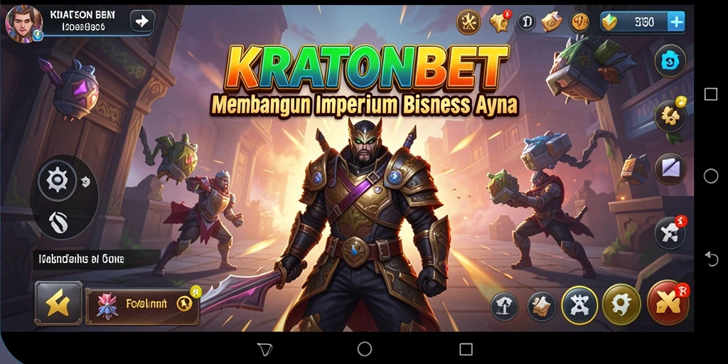 Tampilan gameplay KRATONBET yang menarik dan penuh strategi.