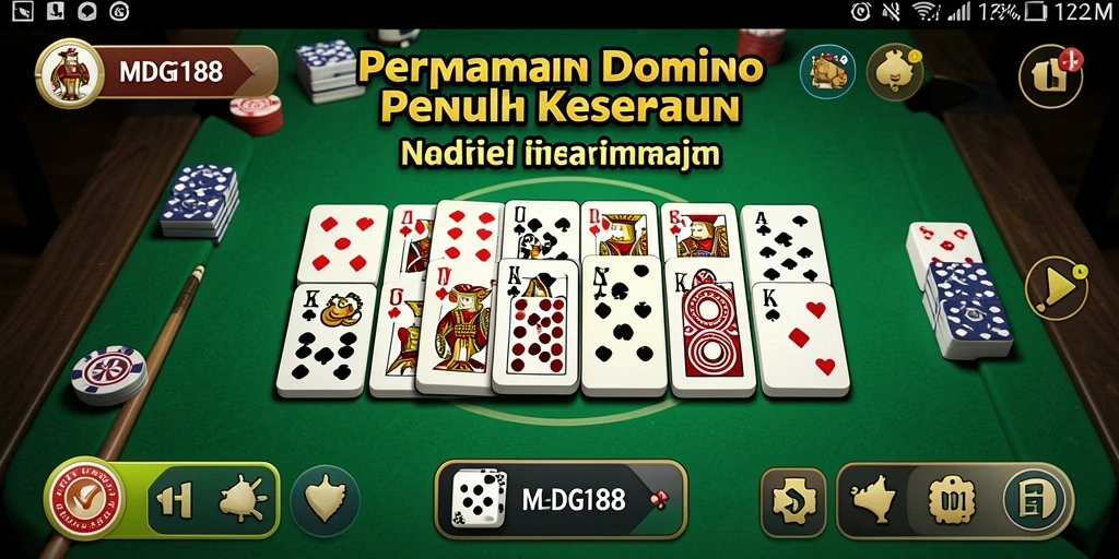 Gameplay seru dan menarik dalam MDG188, game Domino terbaik.