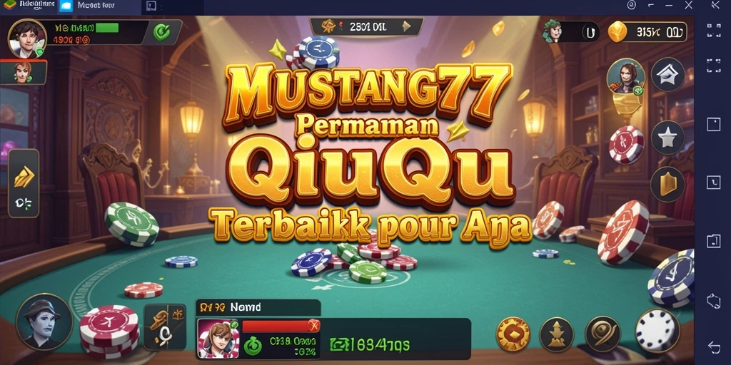 Tampilan gameplay QiuQiu yang seru dan interaktif.